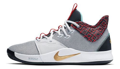 Zapatillas Nike Pg 3 Bhm (2019) Urbano Hombre Bq6242-007   