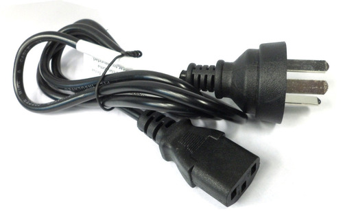 Cable Power Pc C13 A 3 Patas 220v 1.2 Mts Negro