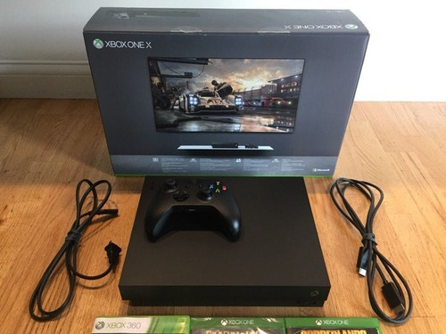 Xbox One X Impecable Completa Más Juego