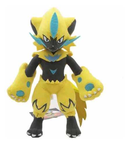 Peluche Zeraora Pokemon 25cm