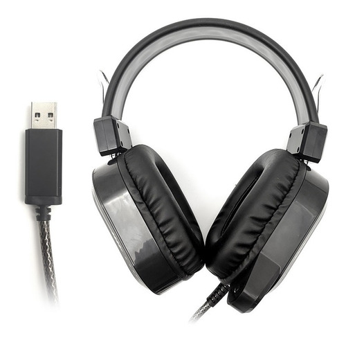 Imagem 3 de 4 de Headset Gamer C3tech Crane 2 Rgb Usb - Ph-g320bkv2