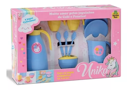 Joguinho de Panelas Infantil - Unika - 7 peças - Samba Toys