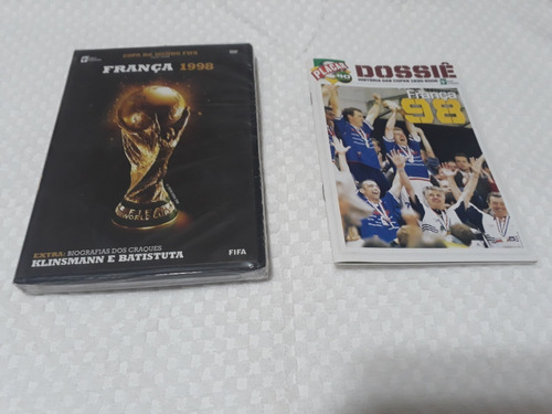 Dvd Copa Do Mundo Fifa França 1998 Lacrado Com A Revista