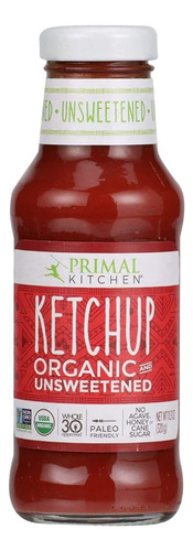 Primal Kitchen, Salsa De Tomate Orgánica, Sin Endulzar 320g