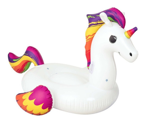 Unicornio Inflable Gigante 2,24 M Bestway Kawaii 41113 Pce