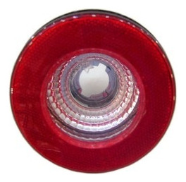 Faro Trasero Red.marcha  Atras Cristal  Aro Rojo