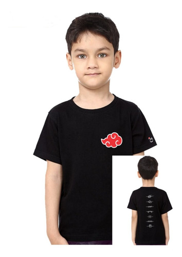 Naruto. Akatsuki .anime. Remera Premium Niños. Habibis