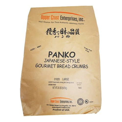 Pan Molido Panko Japonés 9.07kg Upper Cruts Gourmet 