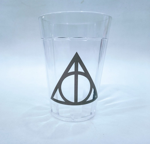 Imagem 1 de 8 de Kit Contendo 3 Copos Americanos Em Acrílico Harry Potter