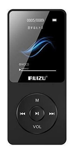 Reproductor Mp3 Ruizu 02: Fm, Grabacion, Ebook, Reloj, Video