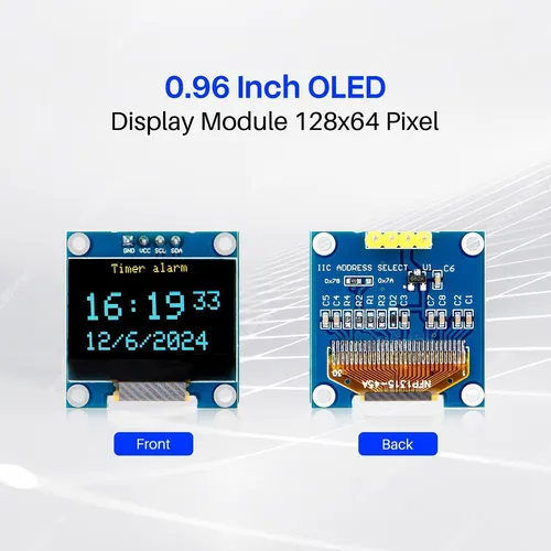 Módulo De Pantalla Oled Elegoo De 0.96 Pulgadas Para Arduino
