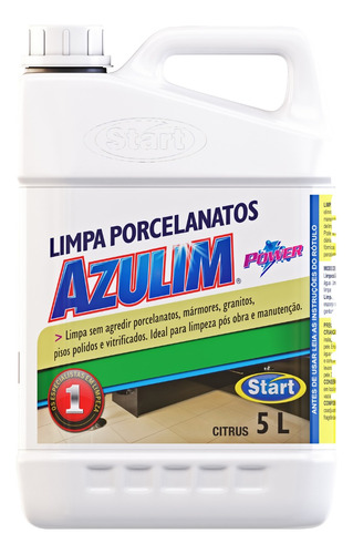 Limpa Porcelanato Power Azulim Lavanda Start 5 Litros