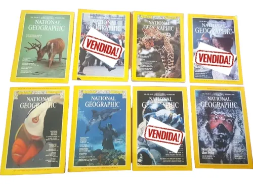 Revistas National Geographic (inglés) Valor X Unidad Parte2 (Usado)
