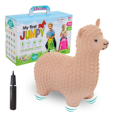 Gerardos Jumpy Bouncer - Animal Bouncy Alpaca Para Niños -.