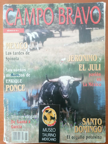 Revista Taurina 6 Toros 6 Ponce Y Domecq Tauromaquia Torero