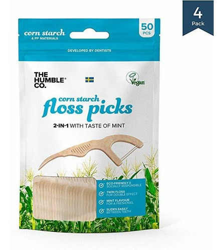 Selecciones Natural De La Seda Dental (4pk) - Vegetariana, E