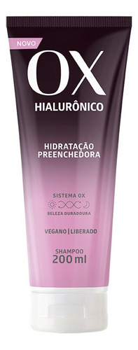  Shampoo Ox Hialurônico 200ml