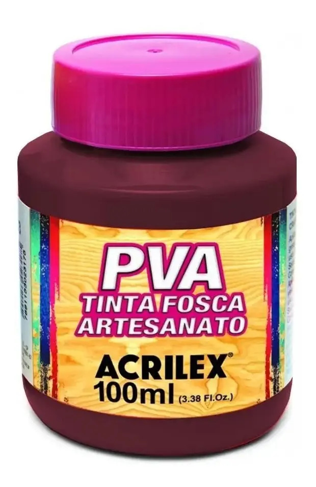 Tinta Pva Fosca 100ml Acrilex Cor Arandano 914