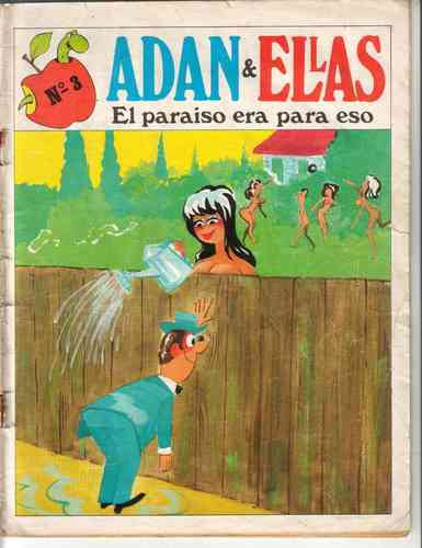 Adan & Ellas, Revista Comic Humor Erotico, N°3, 1970