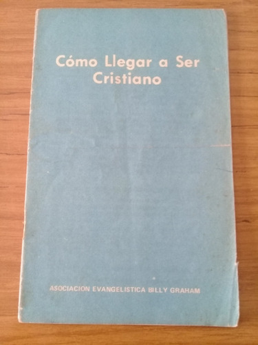 Antiguo Cuadernillo Asociación Evangelista Billy Graham