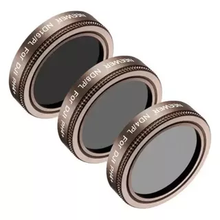 Neewer 3pcs Lens Filter Kit(nd4/pl+nd8/pl+nd16/pl)for Dji Ph