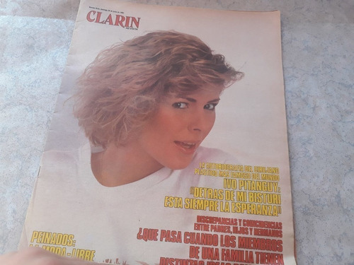 Revista Clarin Años 80 - Peinado La Moda Libre