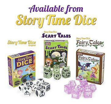 Story Time Dice: Scary Tales - Glows In The Dark! By Ima Ssb