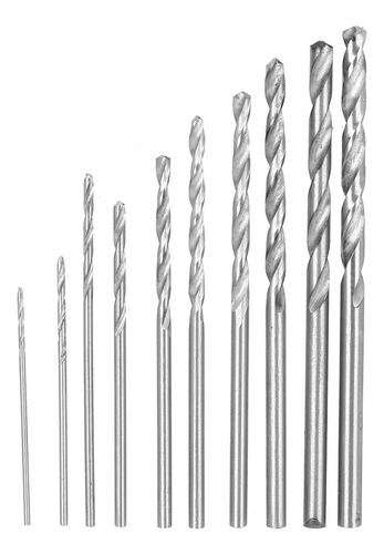 Juego De Brocas Helicoidales Con Broca Manual, Miniperforado