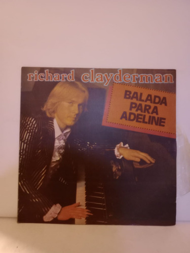 Richard Clayderman- Balada Para Adeline- Lp, Argentina, 1978