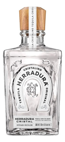 Pack De 12 Tequila Herradura Reposado Cristalino 700 Ml