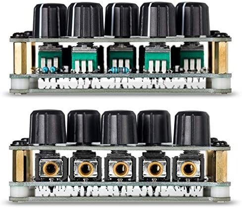Mezcladora Douk Audio Mc5 Mini Portátil De 4 Canales -negro