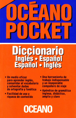 Diccionario Oceano Pocket Ingles-español/español-ingles