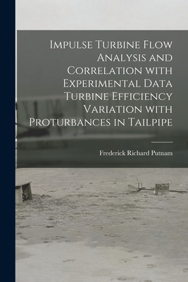 Libro Impulse Turbine Flow Analysis And Correlation With ...