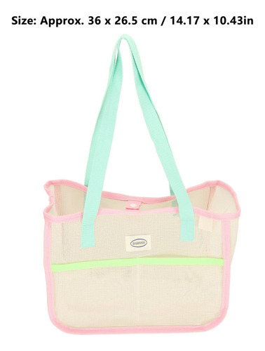 - Bolsa Colectora De Conchas Para Niños, Juguete De Playa,