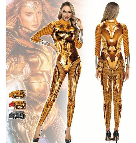 Wonder Woman De Saint Cloth Dorado Traje De Cosplay