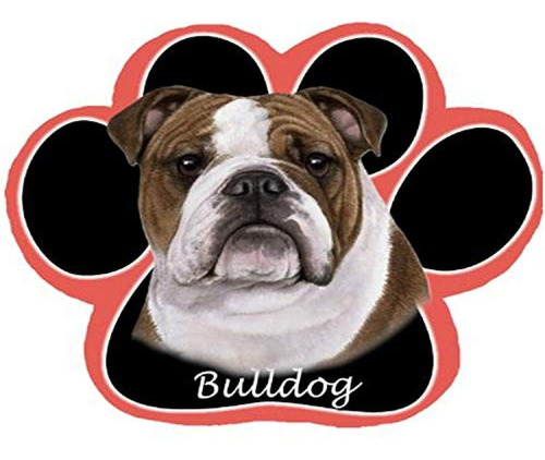 Rollins & Sons Bulldog Dog Paw Antideslizante Mousepad