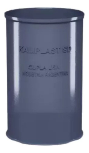 Cupla Pvc 40 Mm H H Soldable Gris Kaliplast Tigre X 10 Unid