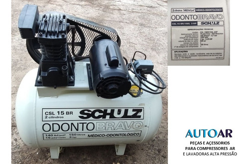 Peças Compressor Schulz Msl 15 Max / Csl 15 Br / Csl 10 Br