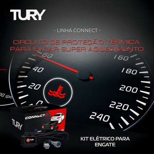 Módulo Engate Elétrico Tury Connect 2 Cr Chevrolet Cobalt
