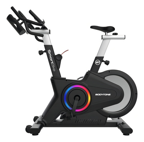 Bicicleta estática Bodytone SMB1-V.2 color negro y gris