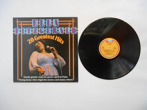 Lp Vinilo Ella Fitzgerald  20 Greatest Hits Ed Italia 1982