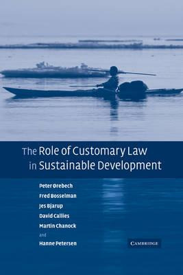 Libro The Role Of Customary Law In Sustainable Developmen...