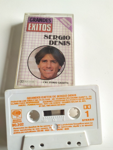 Cassette Sergio Denis Grandes Éxitos