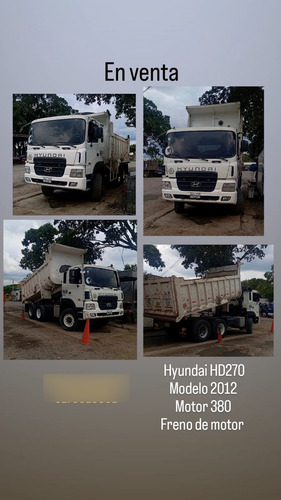 Volqueta Dobletroque Motor Hyundai 380, Freno De Motor