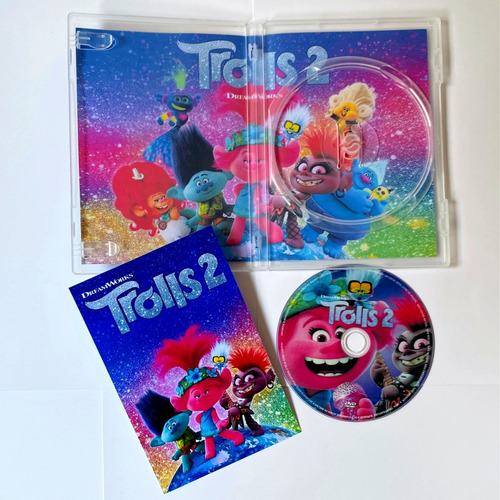 Dvd Trolls 1 Trolls 2 World Tour Trolls 3 Juntos Novamente