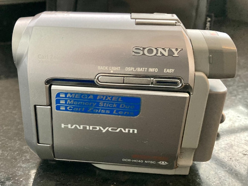 Imagen 9 de 10 de Filmadora Handycam Sony Dcr Hc40 Con Cargador Y Bolso