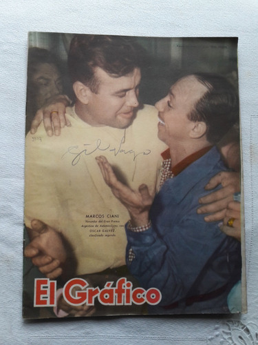 Revista El Gráfico Nº 1997 Año 1957 Poster Argentina - Ciani