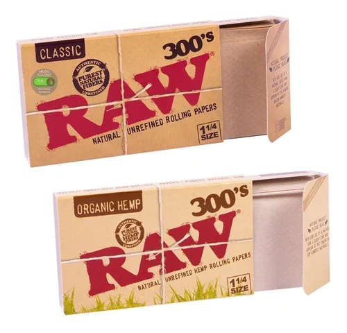 comprar Combo Raw Classic + Organic Bloque X 600 Sedas Papeles