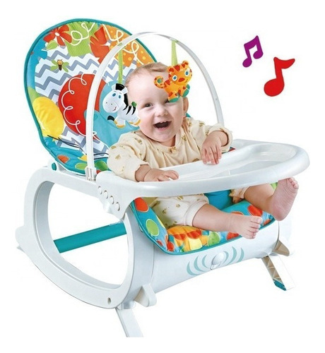 Silla Mecedora Para Bebe. Musical Vibradora. Entrega Inmedia