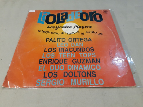 La Ola De Oro, Los Golden Players - Lp 1988 Nacional Vg+